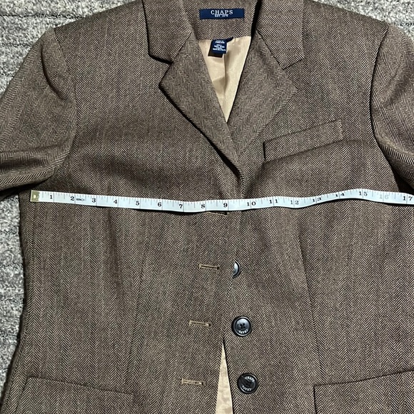 Chaps wool Blazer- Size 4- EUC like new - Picture 2 of 9
